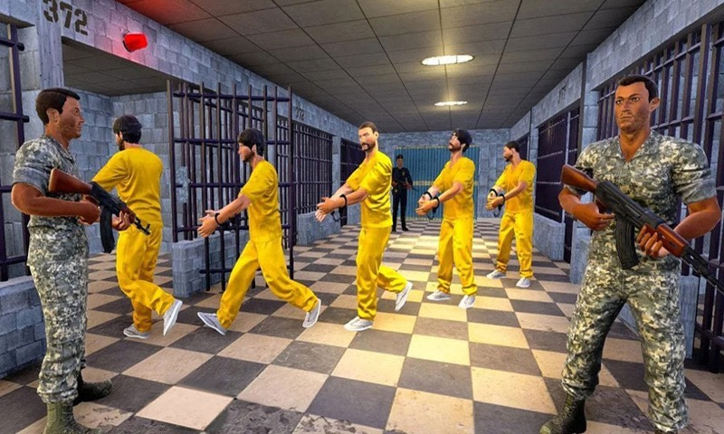 武装押解囚犯开元棋牌模拟