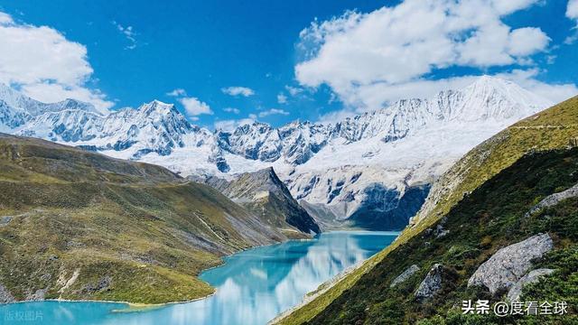 步天堂！西藏库拉岗日雪山圣湖美到窒息开元棋牌app藏在喜马拉雅深处的徒(图5)