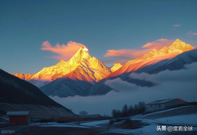 步天堂！西藏库拉岗日雪山圣湖美到窒息开元棋牌app藏在喜马拉雅深处的徒(图8)